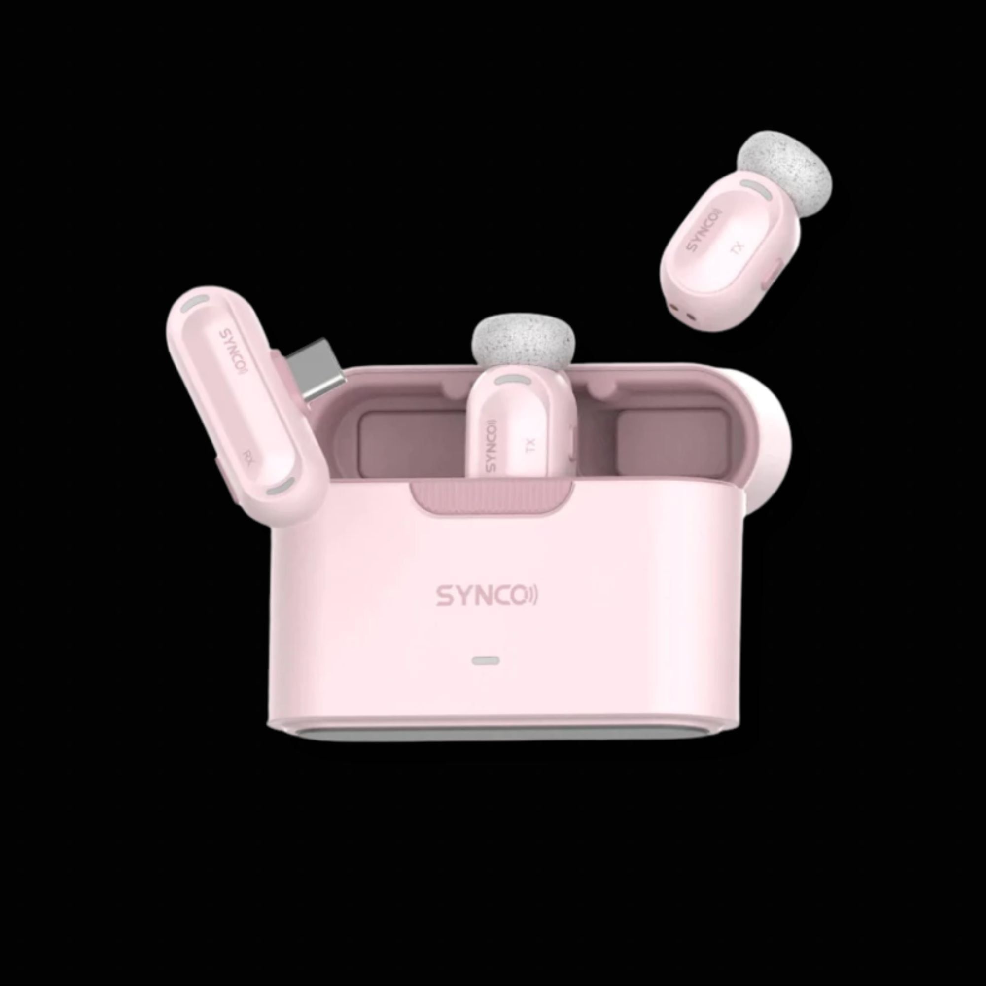  SYNCO SMIC MINI - Micro Không Dây Cài Áo Chống Ồn Mini Cho Điện Thoại Type-C, Âm Thanh 48kHz/24-bit 