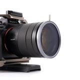  Bộ Kính Lọc KASE Variable ND 1.5 -5  Stops Filter With Magnetic Cap ( từ 67mm - 82mm ) / ( Phiên bản nâng cấp của bản ND 2-5 stop) 