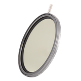  Bộ Kính Lọc KASE Variable ND 1.5 -5  Stops Filter With Magnetic Cap ( từ 67mm - 82mm ) / ( Phiên bản nâng cấp của bản ND 2-5 stop) 