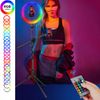  ULANZI VIJIM K15 RGB (3200K-6500K) - Bộ đèn LED đổi màu, kèm Remote + chân tripod + giá đỡ điện thoại 