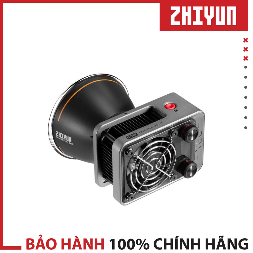  Zhiyun Molus X60 đèn cầm tay 60W bi color nhỏ gọn 