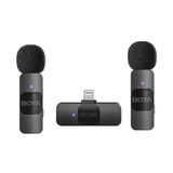  Boya BY-V2 Micro Thu Âm Không Dây Tốt Nhất Cho Iphone (Bản Đôi) 
