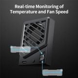  Ulanzi CA25 Quạt tản nhiệt cho máy ảnh Sony/Canon/FUJIFILM/Nikon 