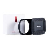 Kase Square Lens Hood + Cap For Fujifilm X100VI Black / Silver 
