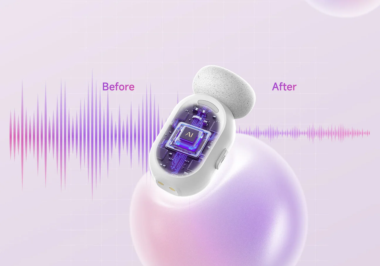  SYNCO SMIC MINI - Micro Không Dây Cài Áo Chống Ồn Mini Cho Điện Thoại Type-C, Âm Thanh 48kHz/24-bit 