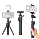  ULANZI MT-34 – Chân Tripod tích hợp ngàm kẹp điện thoại, ballhead xoay 360°, dùng cho điện thoại và máy ảnh 