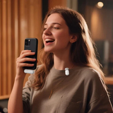  SYNCO SMIC MINI - Micro Không Dây Cài Áo Chống Ồn Mini Cho Điện Thoại Type-C, Âm Thanh 48kHz/24-bit 