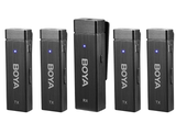  Boya BY-W4 Micro Wireless không dây 2.4G Phiên bản nâng cấp - 1 Nhận 4 Phát 