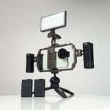  PHOTOCITY YOUTUBER KIT X1 – Combo Mic thu âm BOYA BY-WM4 Pro K4 dành cho Điện thoại 