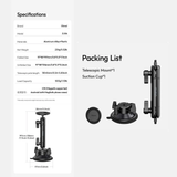  Ulanzi ZJ06 - Giá Đỡ Hút Chân Không – Magic Arm Đa Năng Cho iPhone & Smartphone MagSafe 