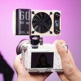  Zhiyun Fiveray M60 Ultra - Đèn Trợ Sáng Đổi Màu RGB, Công Suất 60W (2500K~10000K) 