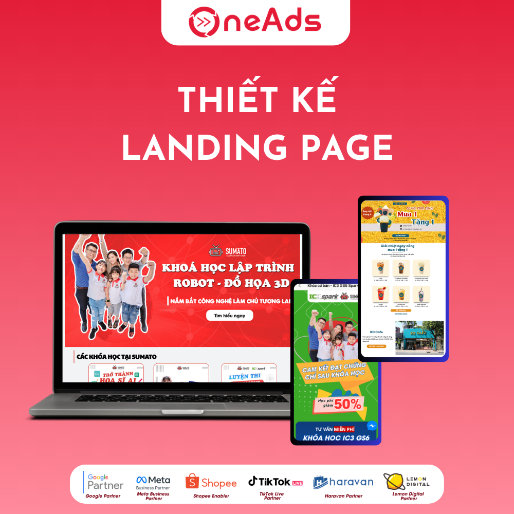 Dịch vụ thiết kế Landing Page 