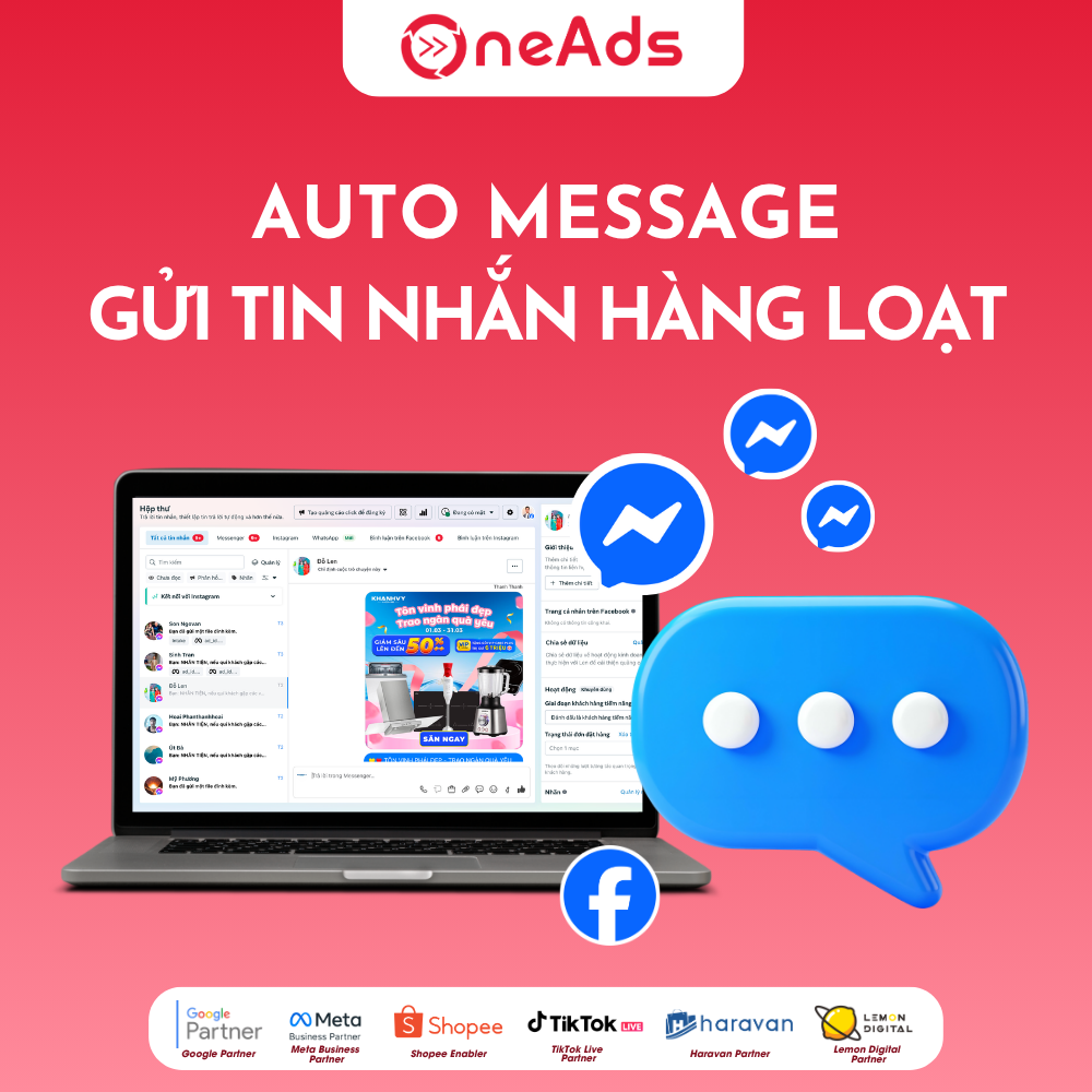  Dịch vụ Auto Message - Gửi tin nhắn hàng loạt chăm sóc khách hàng cũ 