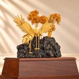 Chim Hạc dát vàng 24k (Mẫu 3)