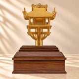 Tượng Chùa Một Cột dát vàng 24k