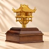 Tượng Chùa Một Cột dát vàng 24k