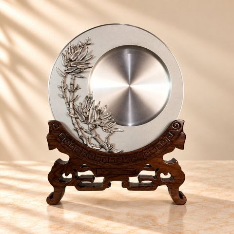 Đĩa Pewter Cây Trúc