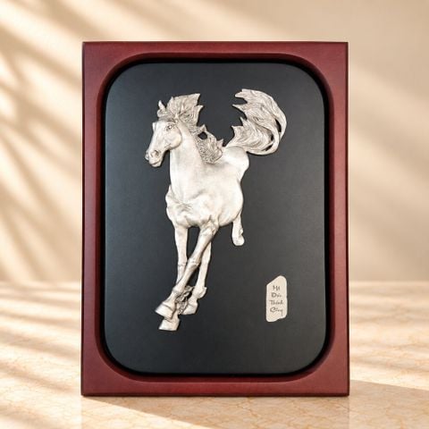Tranh Ngựa pewter