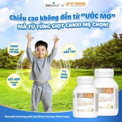 Canxi Bio Island Cho Bé – Bổ Sung Canxi Và Vitamin D3, Hỗ Trợ Phát Triển Chiều Cao Cho Trẻ Từ 7 Tháng Tuổi