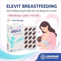 Elevit Breastfeeding - Vitamin Tổng Hợp Cho Phụ Nữ Sau Sinh, Hộp 30 Viên