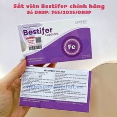 Sắt Viên Bestifer - Hỗ Trợ Giảm Nguy cơ Thiếu Máu Thiếu Sắt Cho Mẹ Bầu Và Sau Sinh