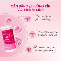 Neubiotic Her - Bổ sung lợi khuẩn, ngừa nấm và viêm nhiễm phụ khoa cho nữ giới