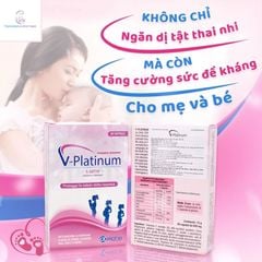 V Platinum 5-MTHF: Giải Pháp Toàn Diện Cho Sức Khỏe Mẹ Và Bé Trước, Trong và Sau Thai Kỳ