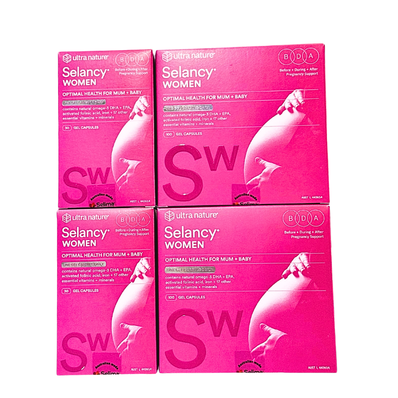 Ultra Nature Selancy Woman - Vitamin Tổng Hợp Cho Mẹ Bầu Và Sau Sinh, Nhập Khẩu Chính Hãng Từ Úc