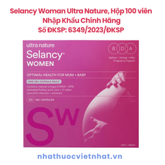 Ultra Nature Selancy Woman - Vitamin Tổng Hợp Cho Mẹ Bầu Và Sau Sinh, Nhập Khẩu Chính Hãng Từ Úc