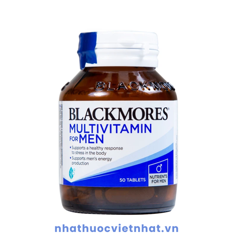 Blackmores Multivitamin For Men - Hỗ Trợ Tăng Cường Sinh Lý Và Sức Khoẻ Toàn Diện