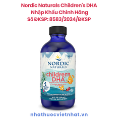 Nordic Naturals Children's DHA - Bổ Sung Omega-3, Hỗ Trợ Phát Triển Não Bộ Và Thị Lực Cho Trẻ Từ 1-6 Tuổi