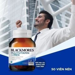 Blackmores Multivitamin For Men - Hỗ Trợ Tăng Cường Sinh Lý Và Sức Khoẻ Toàn Diện