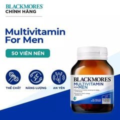 Blackmores Multivitamin For Men - Hỗ Trợ Tăng Cường Sinh Lý Và Sức Khoẻ Toàn Diện