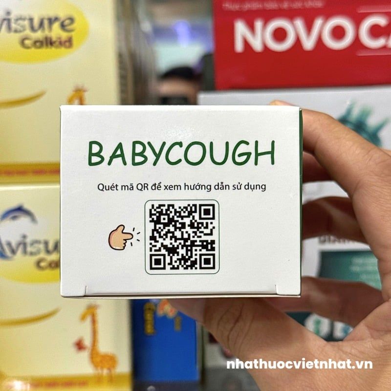 Baby Cough - Siro Ho Cho Trẻ Từ 3 Tháng Tuổi (Hộp 20 ống x 5ml)