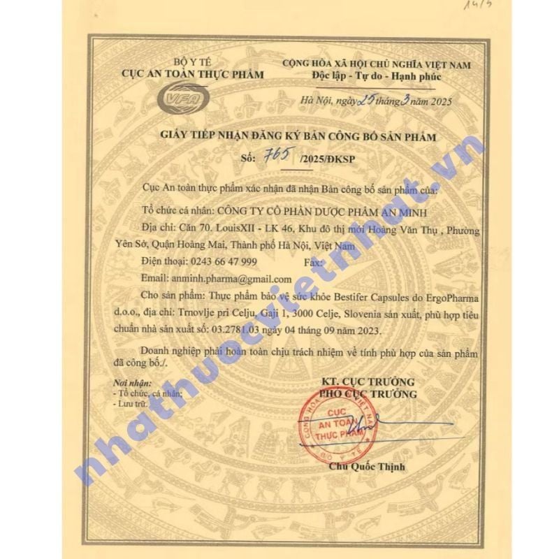 Sắt Viên Bestifer - Hỗ Trợ Giảm Nguy cơ Thiếu Máu Thiếu Sắt Cho Mẹ Bầu Và Sau Sinh