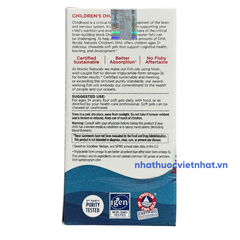 Viên nhai Nordic Naturals Children's DHA mini vị dâu, giải pháp bổ sung DHA tối ưu cho trẻ từ 3 tuổi