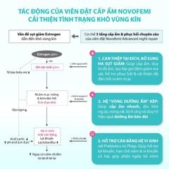 Novofemi Xanh (Advanced Night Repair) - Viên đặt hỗ trợ cấp ẩm và phục hồi chuyên sâu