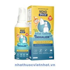 Khí Dung Mũi Họng Novopetie - Hỗ Trợ Giảm Sổ Mũi, Ngạt Mũi Chuyên Sâu Cho Trẻ, Chai 100ml