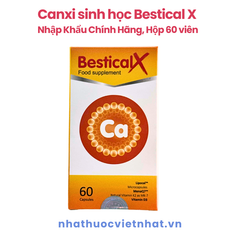 Bestical X - Canxi sinh học dạng viên cho trẻ em từ 8 tuổi và người lớn