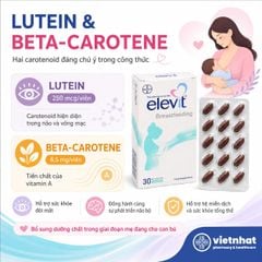 Elevit Breastfeeding - Vitamin Tổng Hợp Cho Phụ Nữ Sau Sinh, Hộp 30 Viên