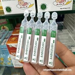 Baby Cough - Siro Ho Cho Trẻ Từ 3 Tháng Tuổi (Hộp 20 ống x 5ml)