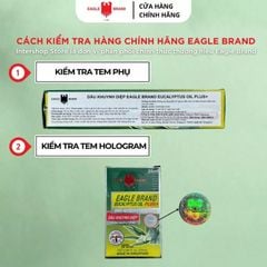 Dầu Khuynh Diệp Chống Muỗi Eagle Brand Eucalyptus Oil Plus Chính Hãng