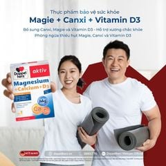 Viên Uống Magnesium Calcium D3 Doppelherz - Hỗ Trợ Xương Chắc Khỏe, Hộp 30 Viên