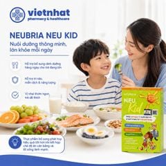 Viên Nhai Vitamin Tổng Hợp Cho Bé Neubria Neu Kid Chính Hãng, Hộp 30 Viên