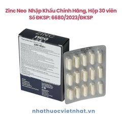 ZinC Neo (kẽm bisglycinate 25mg) - Hỗ trợ tăng cường sức đề kháng cho cơ thể