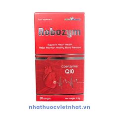 Robozym - Viên Uống Bổ Sung Coenzyme Q10, Hỗ Trợ Sức Khỏe Tim Mạch