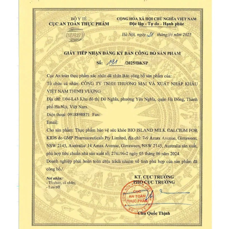 Canxi Bio Island Cho Bé – Bổ Sung Canxi Và Vitamin D3, Hỗ Trợ Phát Triển Chiều Cao Cho Trẻ Từ 7 Tháng Tuổi