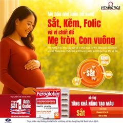 Feroglobin B12 - Viên Uống Bổ Sung Sắt Hữu Cơ Dịu Nhẹ Cho Dạ Dày