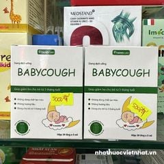 Baby Cough - Siro Ho Cho Trẻ Từ 3 Tháng Tuổi (Hộp 20 ống x 5ml)