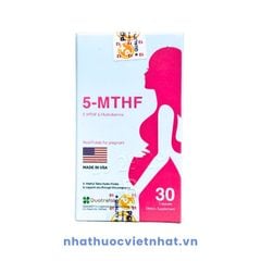 5-MTHF: Bổ sung folate dạng hoạt tính, vitamin và khoáng chất cho phụ nữ chuẩn bị mang thai